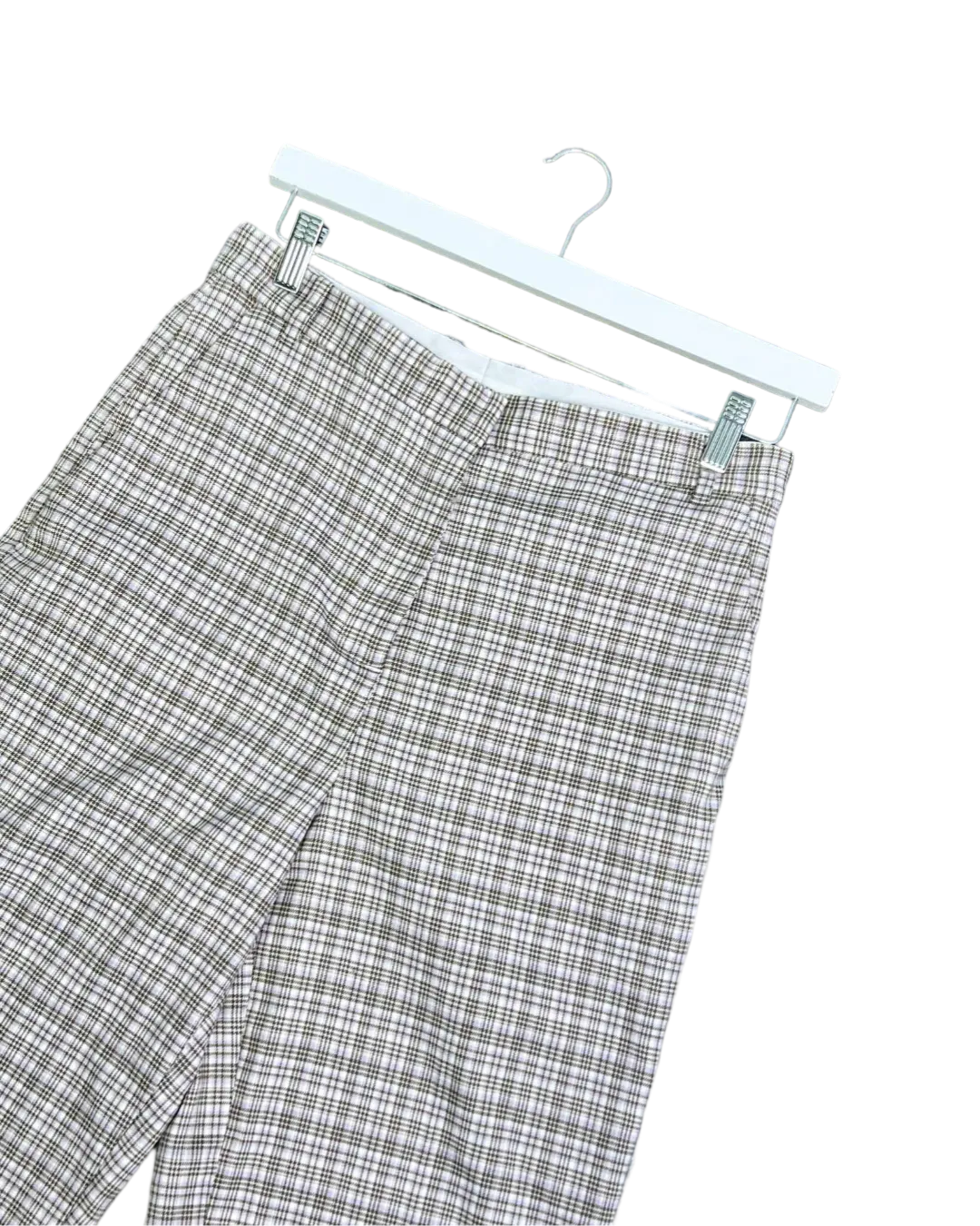 Size M/L - Blanca Lilac Jamie Check Pants