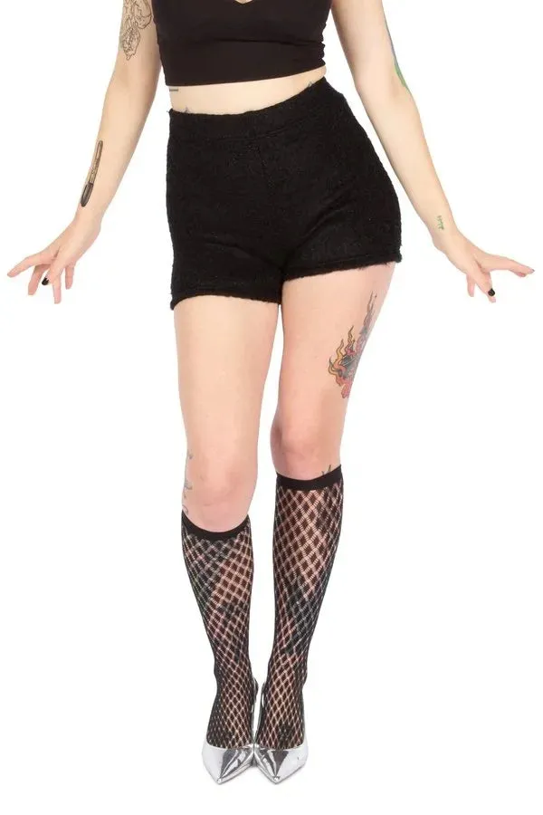 Sparkle Knit Short Pants
