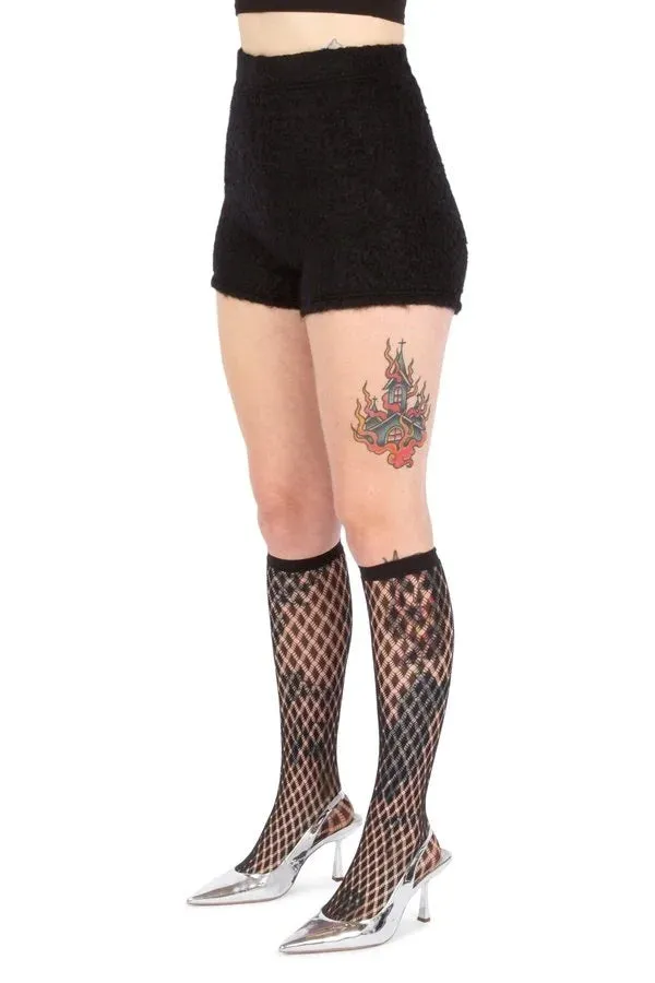 Sparkle Knit Short Pants