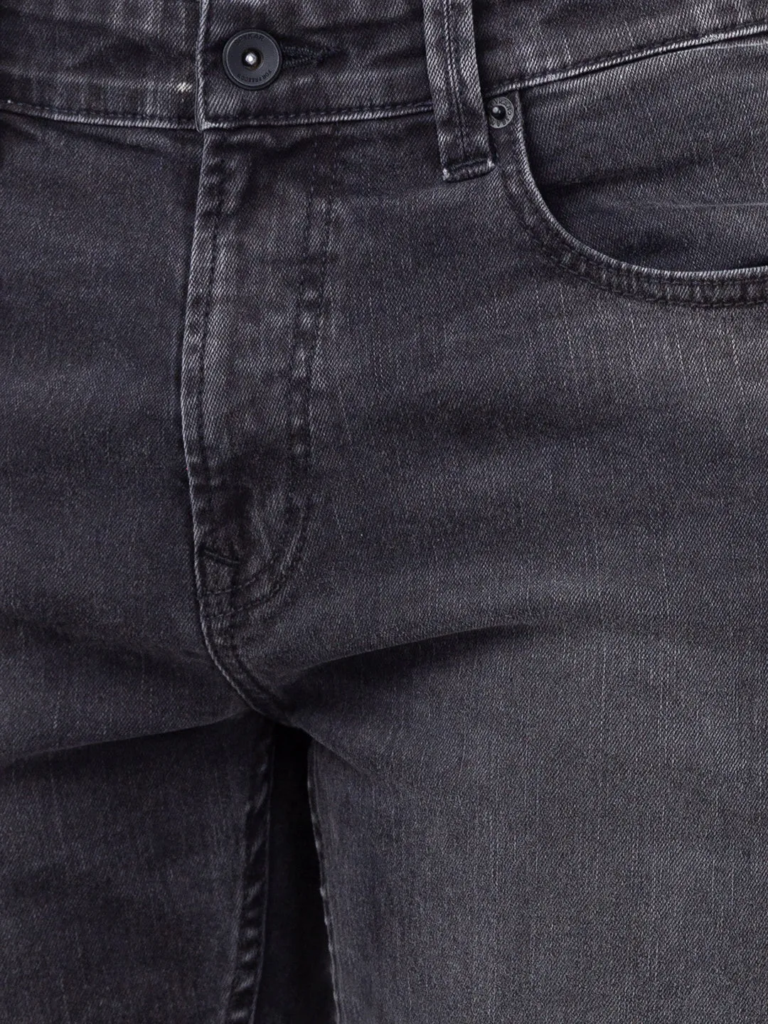 Spykar Men Dark Grey Cotton Comfort Fit Straight Length Jeans (Ricardo)