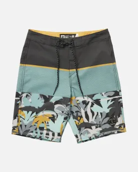 Stacked Boys Mackerel Boardshort