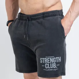Acid Washed High-Performance Shorts from Strength Club