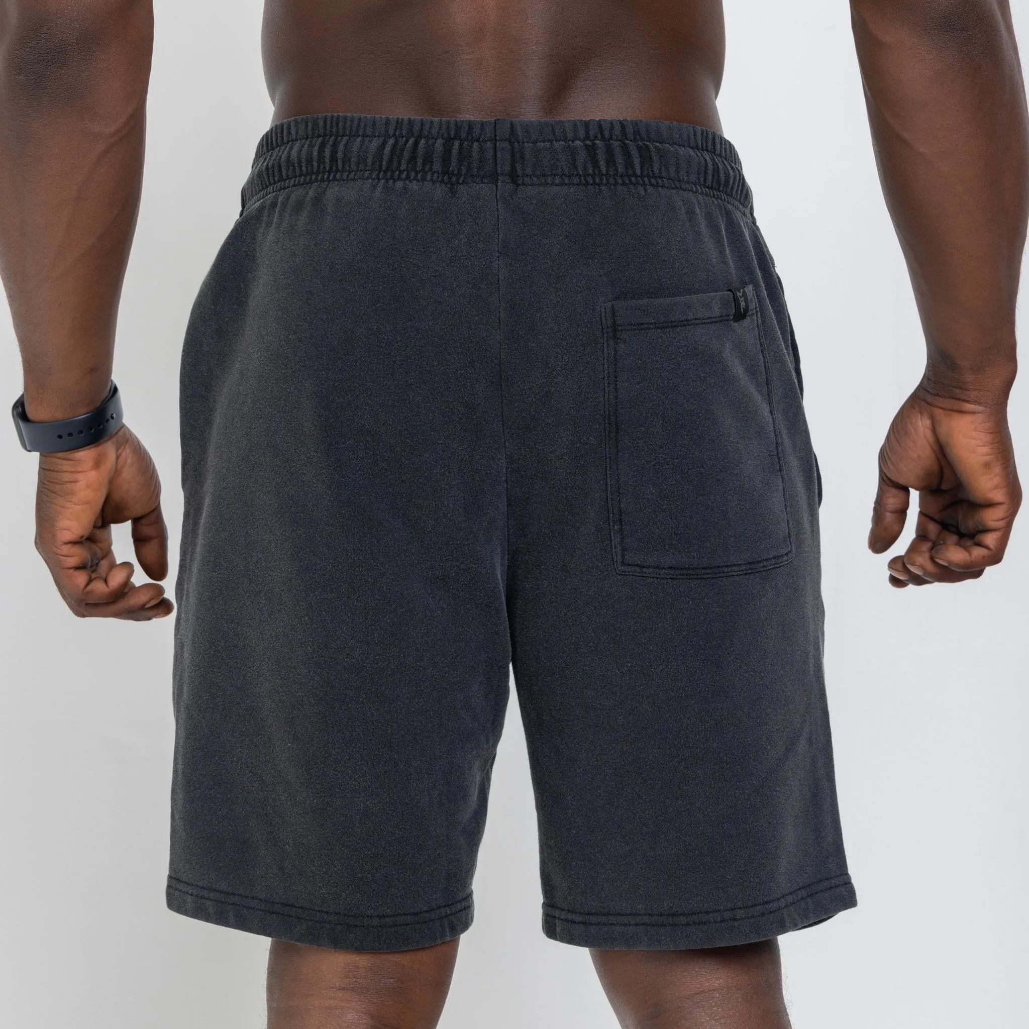 Acid Washed High-Performance Shorts from Strength Club