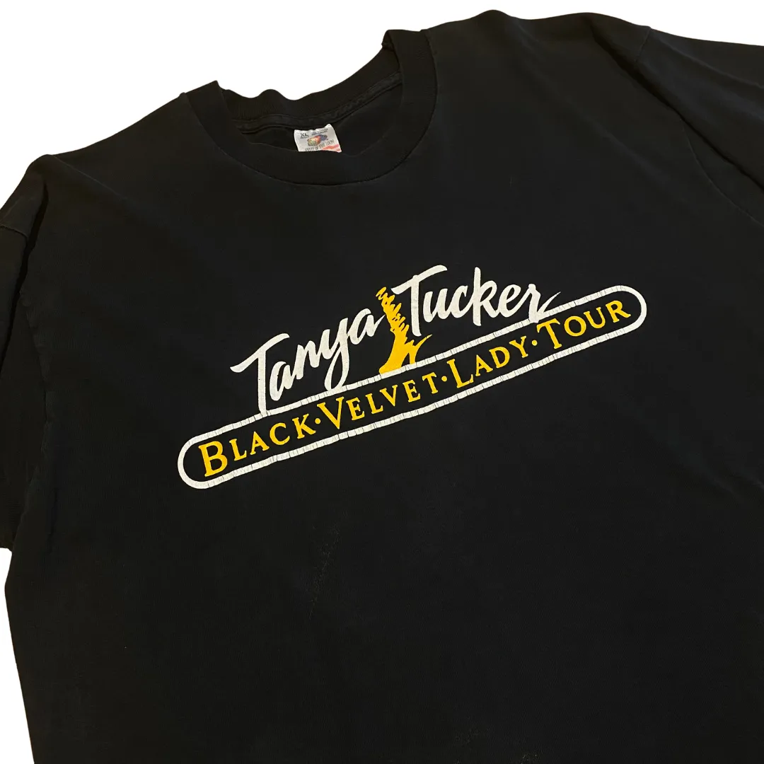 Tanya Tucker Black Velvet Lady Size XL