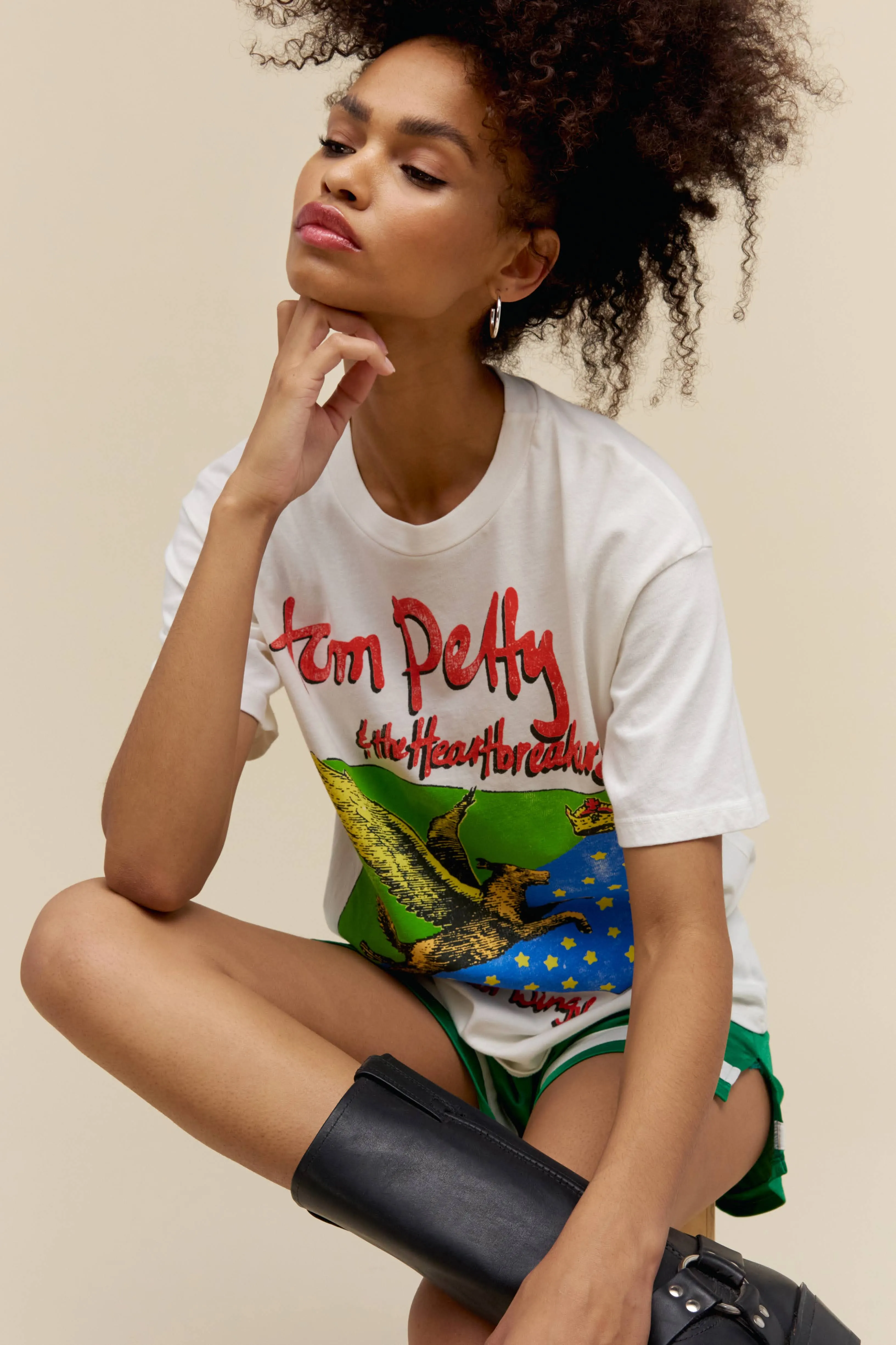 Tom Petty Dogs With Wings Weekend Tee
