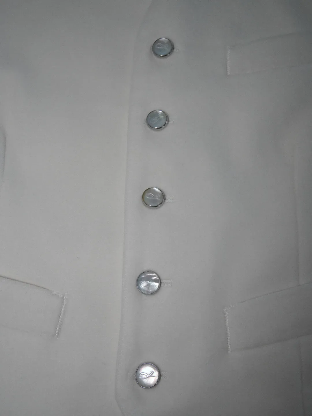 White Velvet Ciottoli Waistcoat @ The Vault