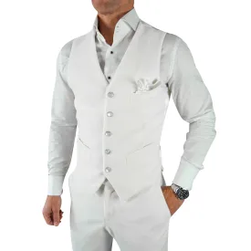 White Velvet Ciottoli Waistcoat @ The Vault