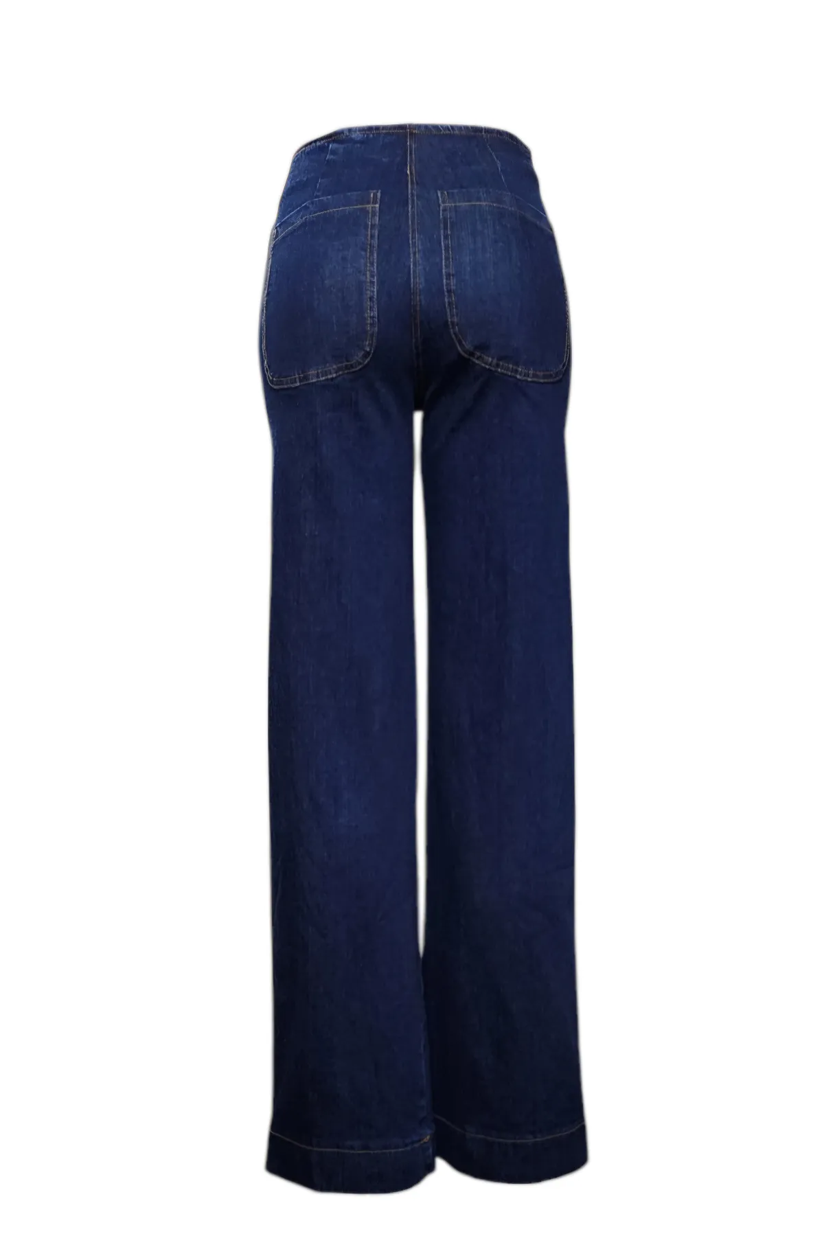 Wide Leg Boho Jeans