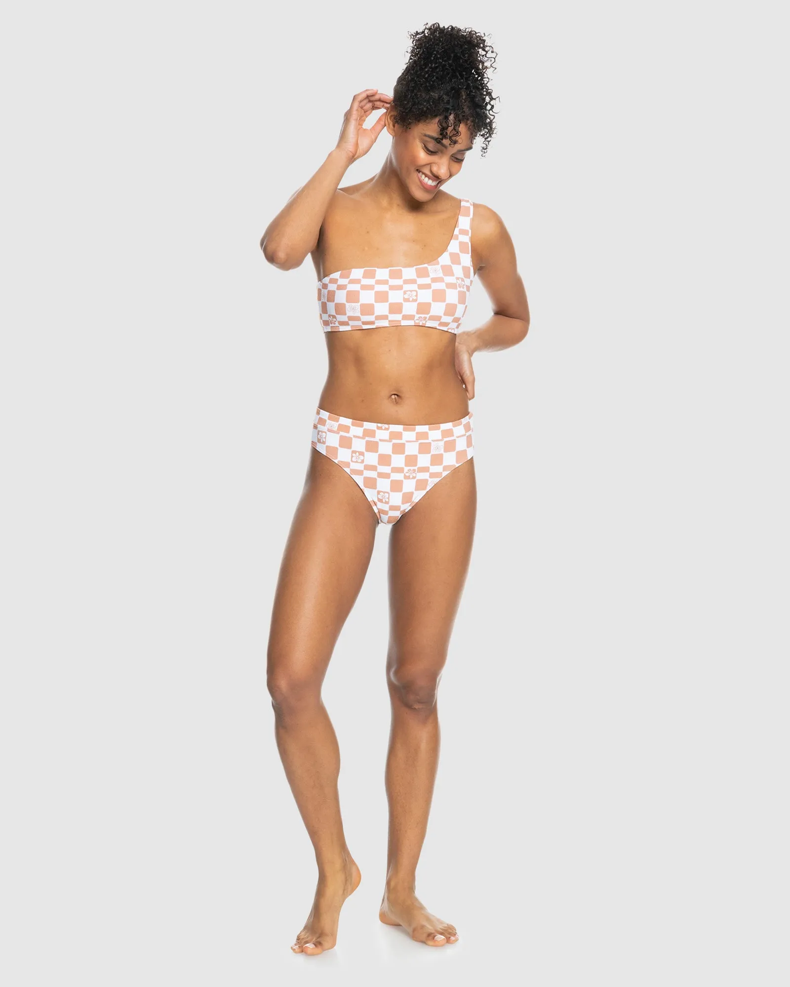 Womens Check It 2 Mod Hl Midwaist Bikini Bottom