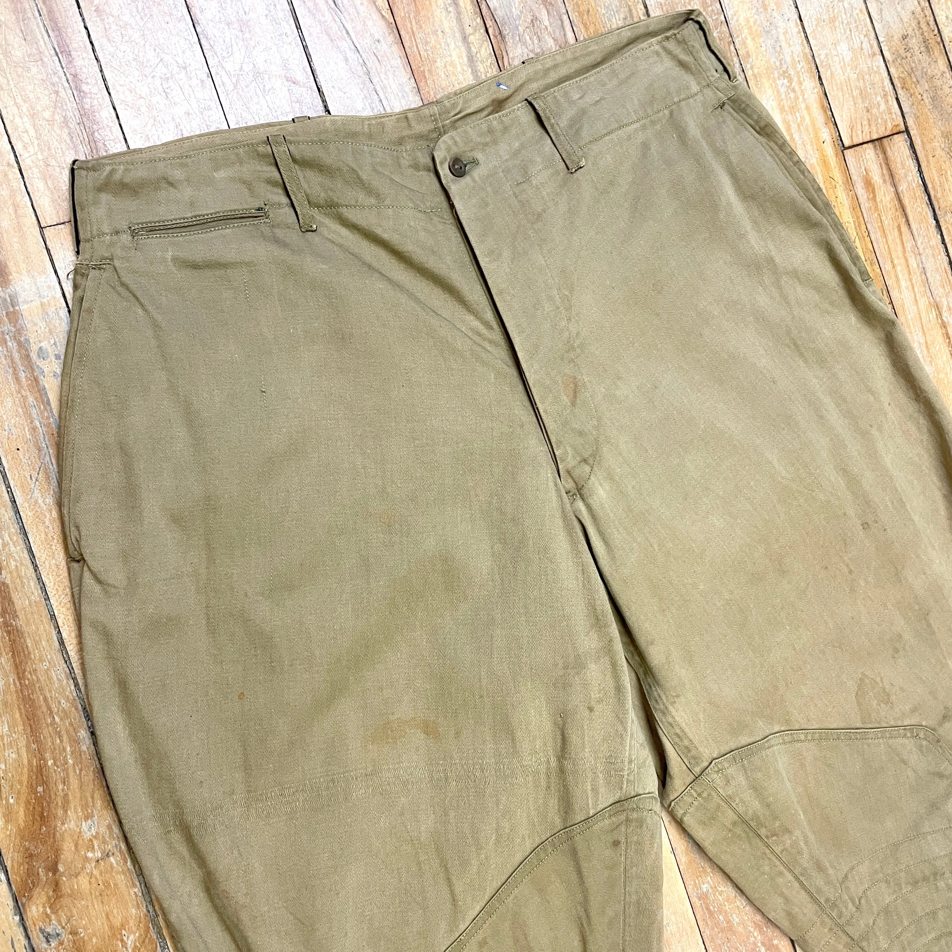 WWI Era Vintage Military Jodhpur Pants Waist 31"