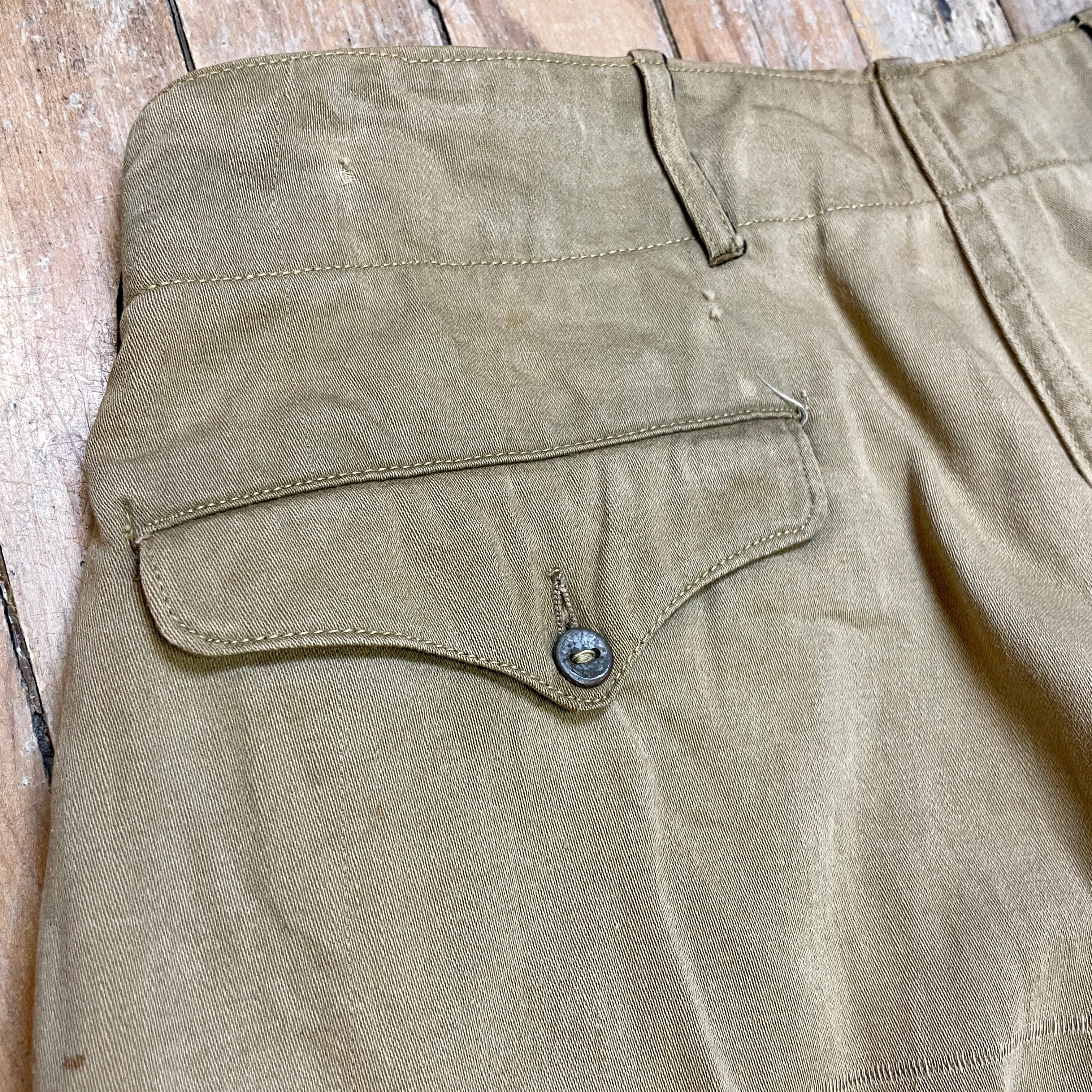 WWI Era Vintage Military Jodhpur Pants Waist 31"