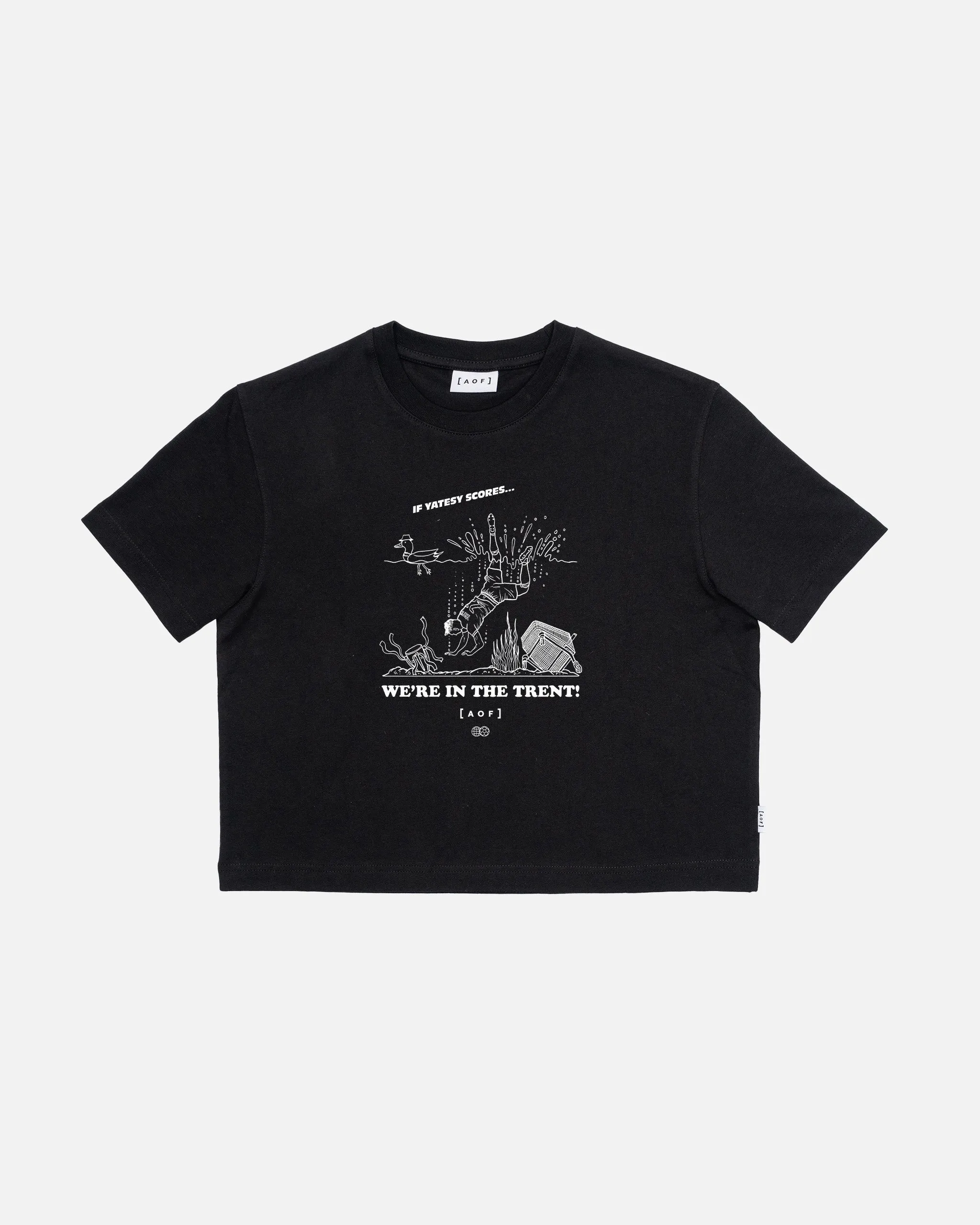 Yatesy Scores - Crop Fit Tee