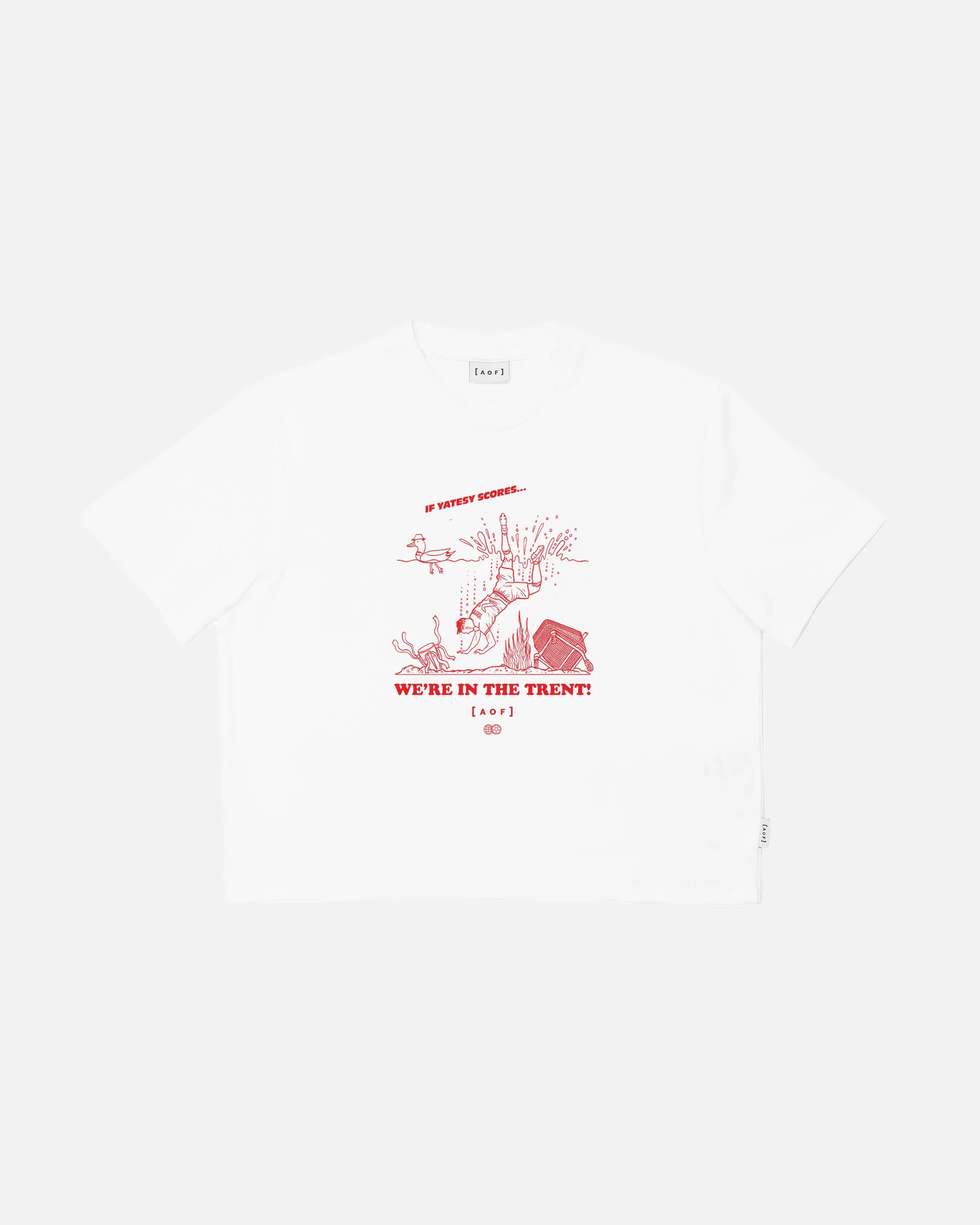 Yatesy Scores - Crop Fit Tee