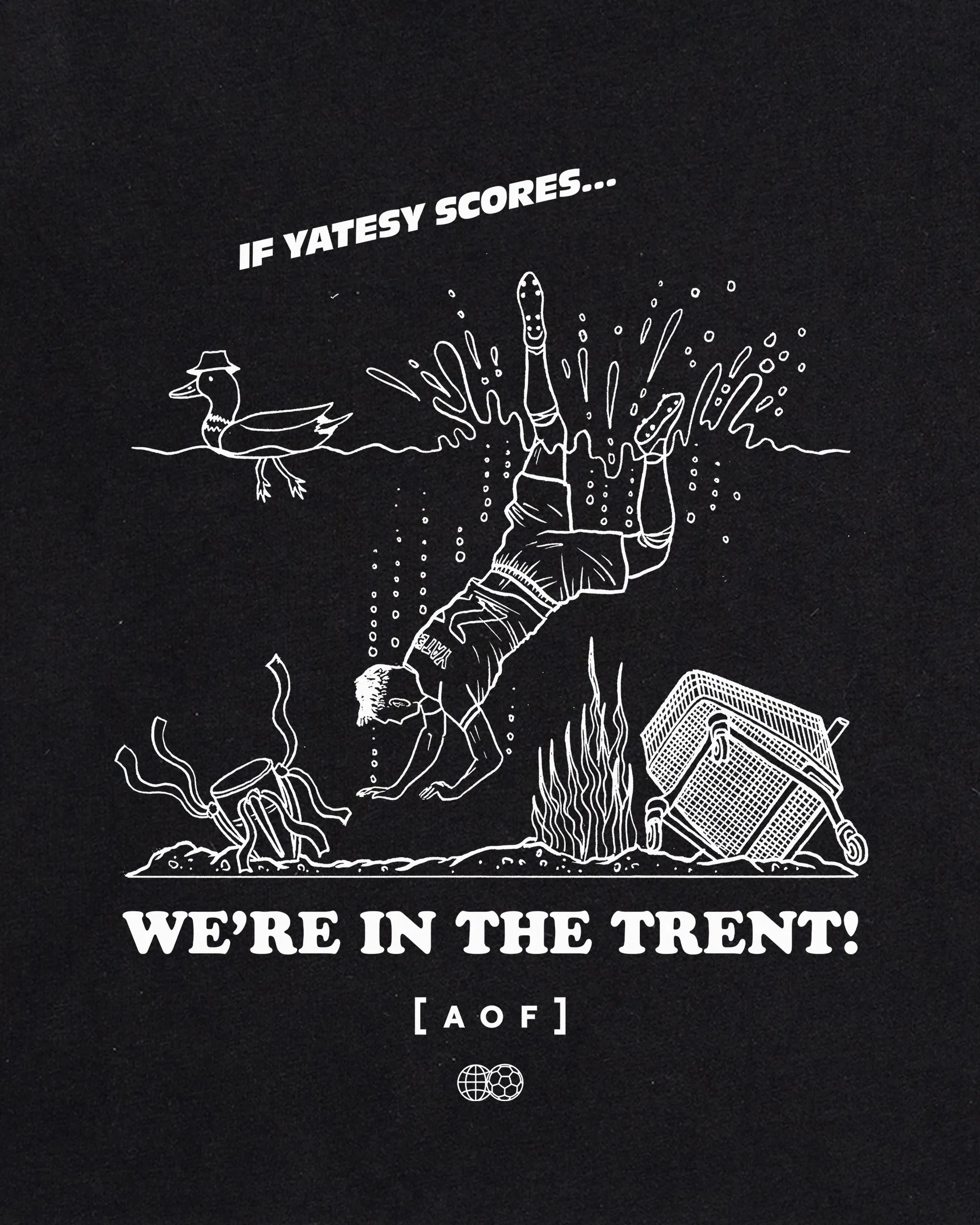 Yatesy Scores - Crop Fit Tee