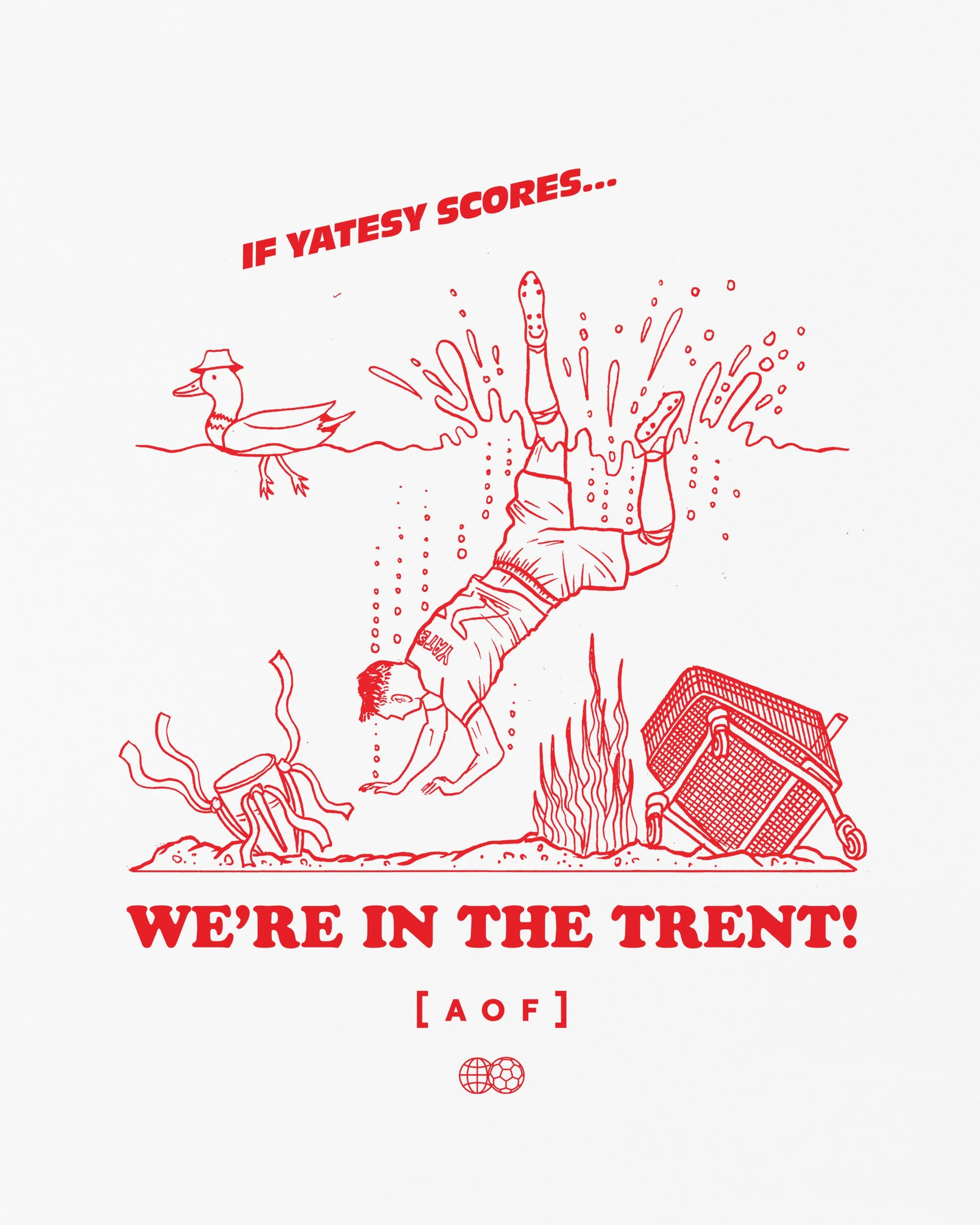 Yatesy Scores - Crop Fit Tee