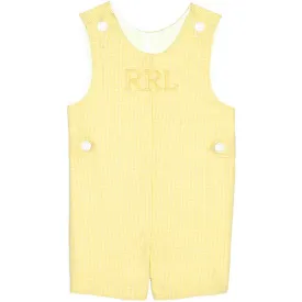 Yellow Classic Checks Shortall