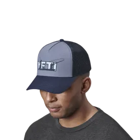 Yeti Skiff Trucker Hat Dark Blue