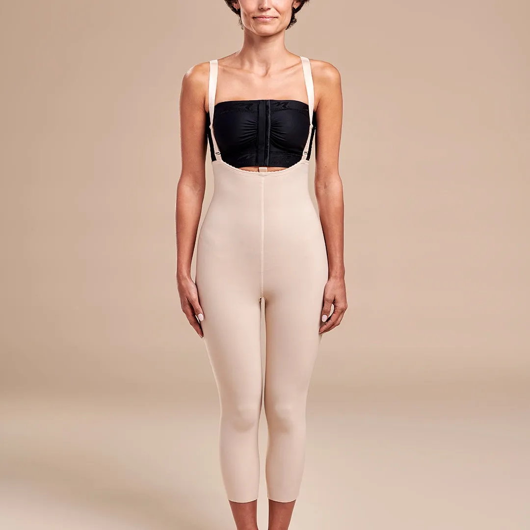 Zipperless Girdle with Suspenders - Calf Length - Style No. FBM2